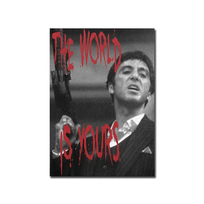 Cuadro Scarface The World Is Yours