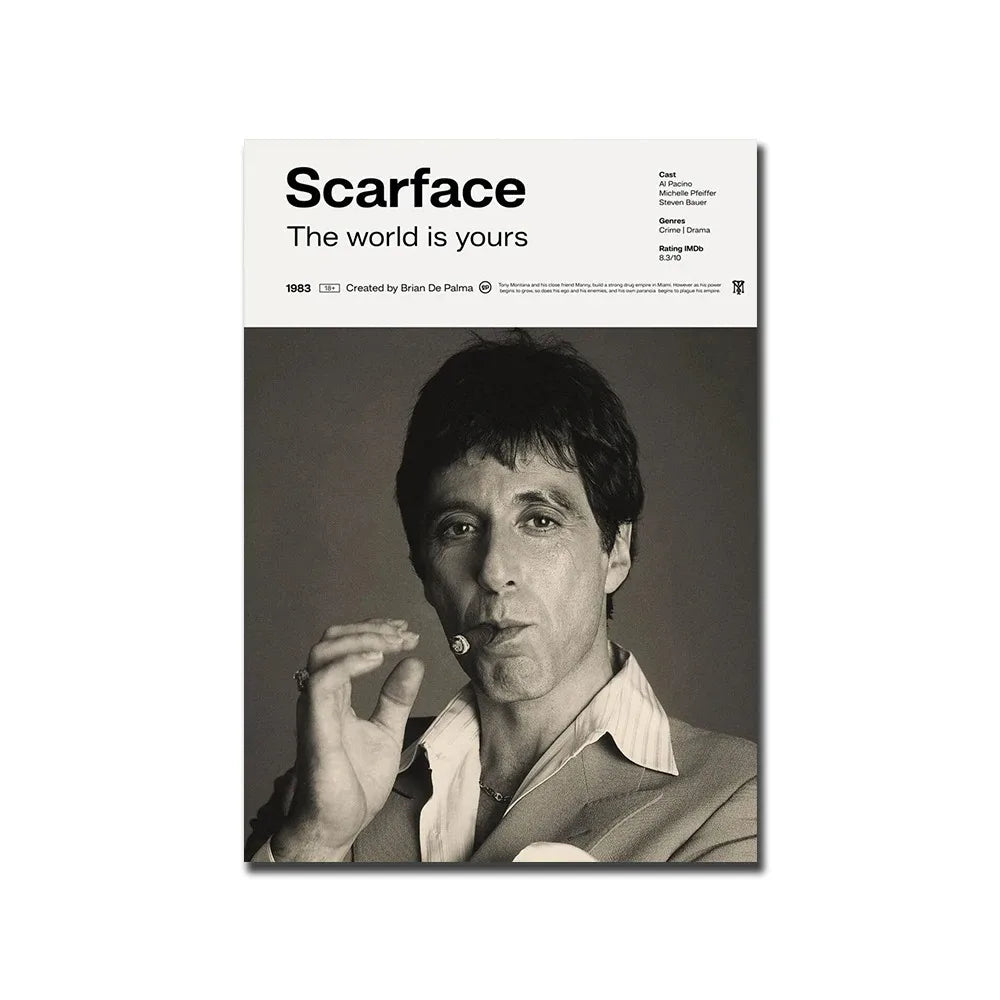 Cuadro Scarface The World Is Yours