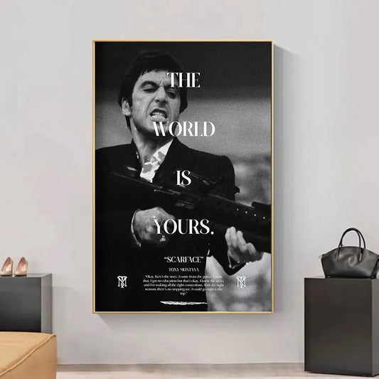 Cuadro Scarface The World Is Yours